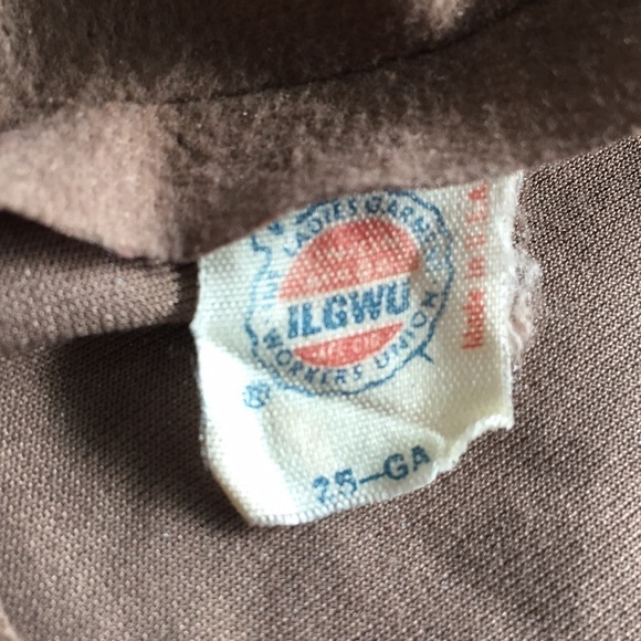 VINTAGE Marty Gutmacher Brown Open Blazer - Picture 7 of 7